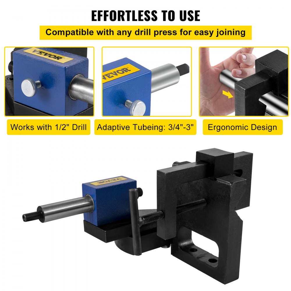 GQKJZXPNM1-12 - Adjustable 0-50° Pipe Notcher Tool for Tubes