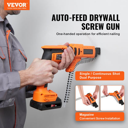 BR8504-P1901 - VEVOR 20V Auto-Feed Screw Gun with Brushless Motor