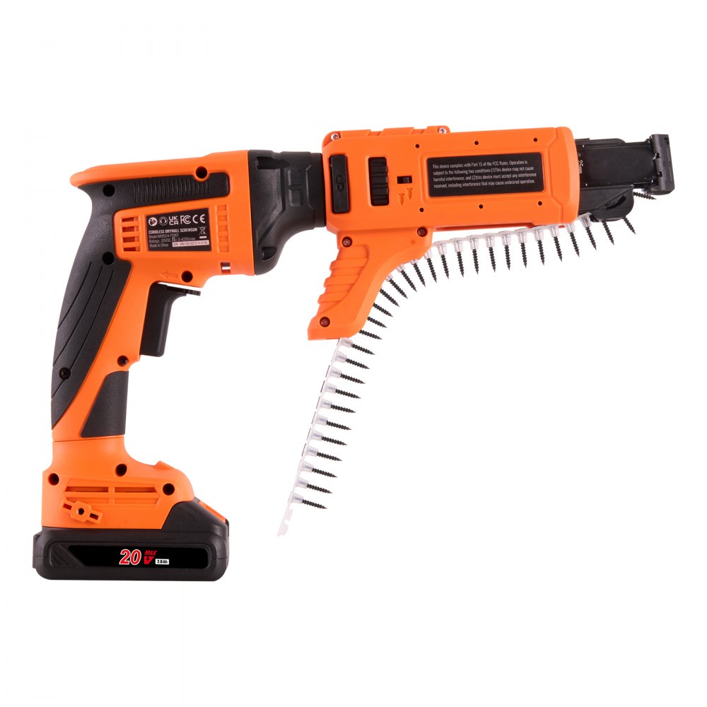 BR8504-P1901 - VEVOR 20V Auto-Feed Screw Gun with Brushless Motor