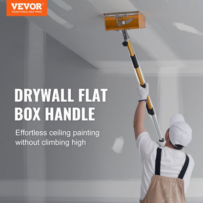 VV-PSHSB - Adjustable 40-64" Aluminum Drywall Flat Box Handle with Non-Slip Grip