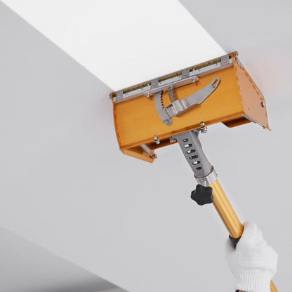 VV-PQPSH - VEVOR 10-Inch Aluminum Drywall Flat Box with Adjustable Mudguard