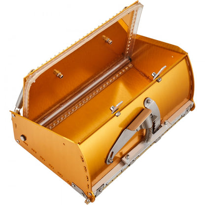 VV-PQPSH - VEVOR 10-Inch Aluminum Drywall Flat Box with Adjustable Mudguard