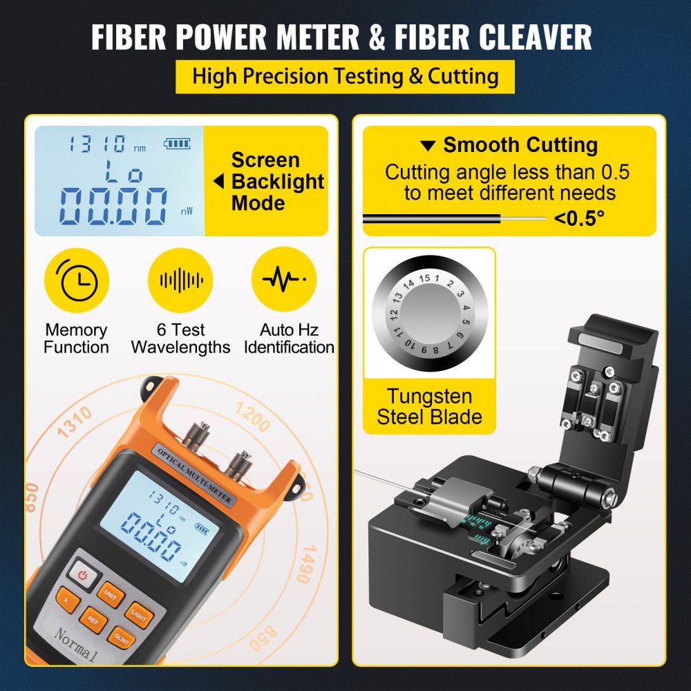 FL-2310 Power Meter / FL-210 - A-80S 3-in-1 Fiber Fusion Splicer