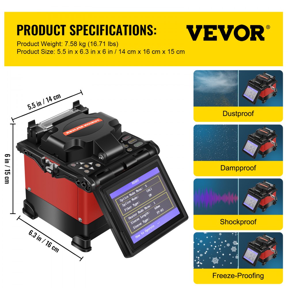 FL-2310 Power Meter / FL-210 - A-80S 3-in-1 Fiber Fusion Splicer