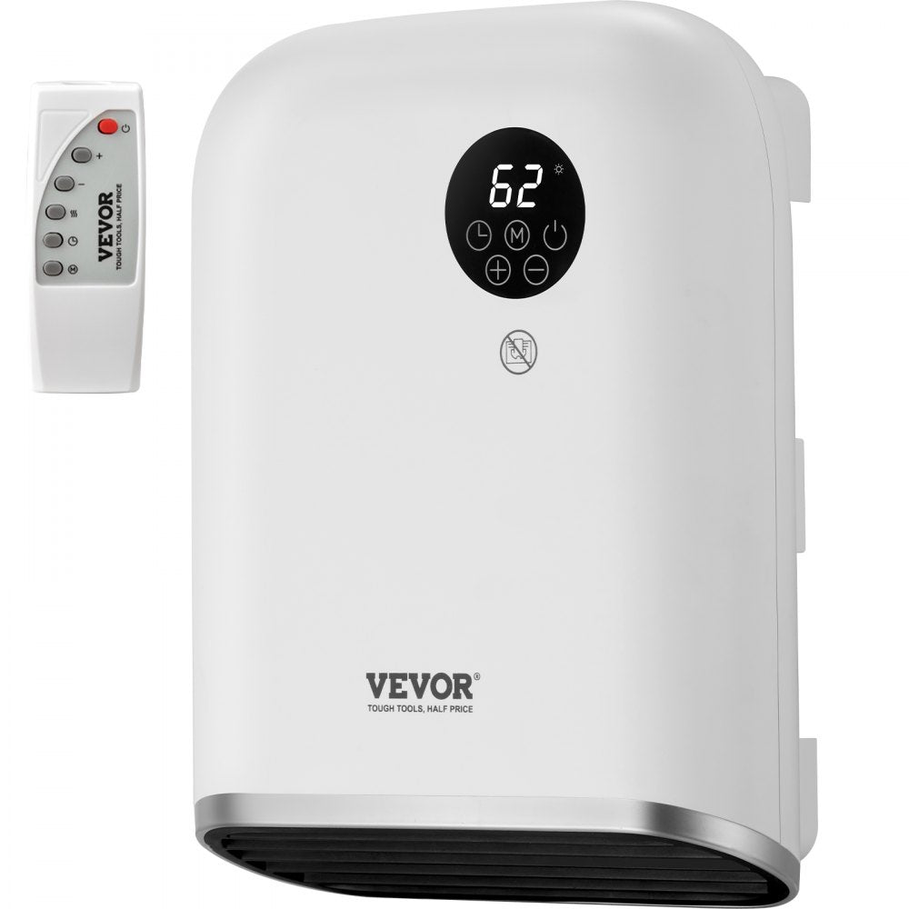 BH705E - 1500W VEVOR Wall Heater with Remote & Safety Features