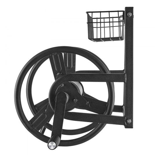HR-026-1 - 125ft Heavy-Duty Steel Hose Reel with Brass Fittings