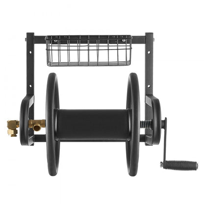 HR-026-1 - 125ft Heavy-Duty Steel Hose Reel with Brass Fittings