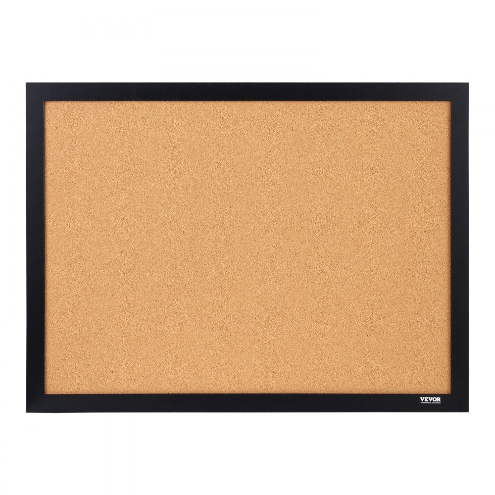 010200946476 - 24x18 Inch Double-Sided Cork Board with Pushpins