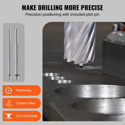10190010214 - 13-Piece M2AL Steel Annular Cutter Set with Portable Case