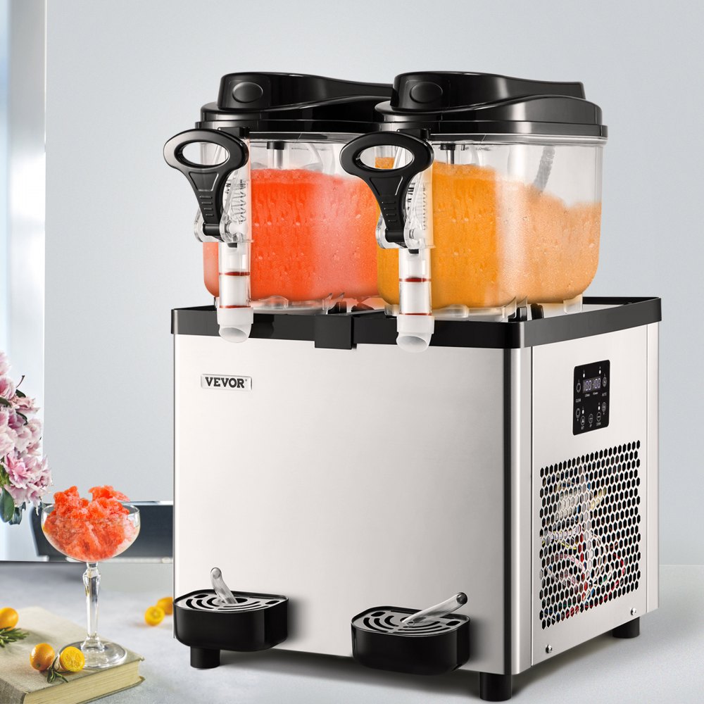 XC212A - 12L Dual Tank Slushy Machine for Bars and Parties