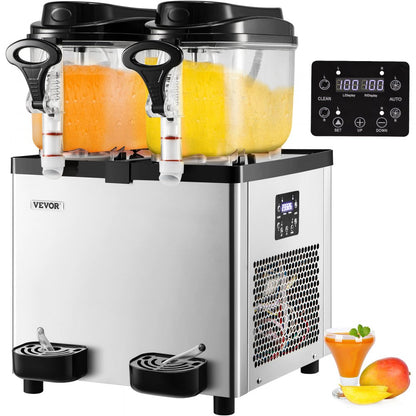 XC212A - 12L Dual Tank Slushy Machine for Bars and Parties