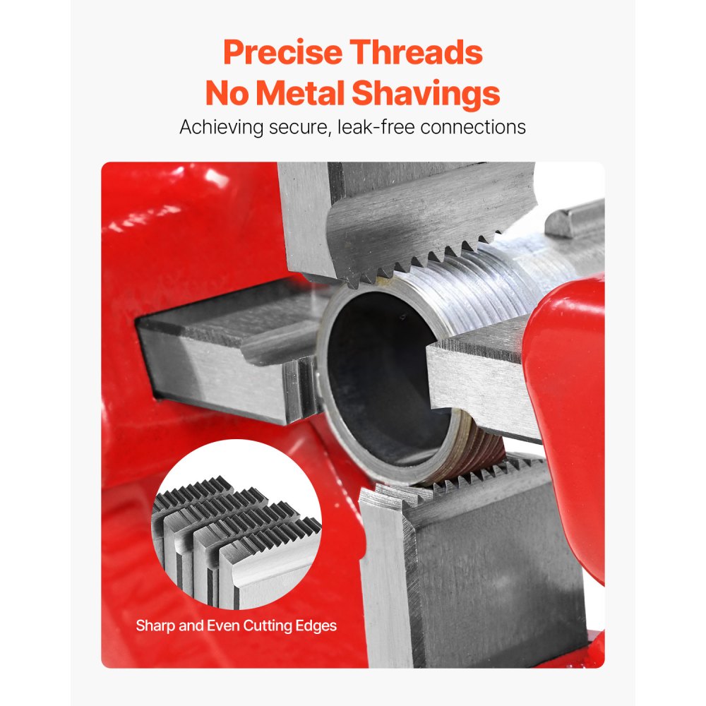 KT209 - 1"-2" NPT HSS Threading Dies for RIDGID Machines, 4 Pack