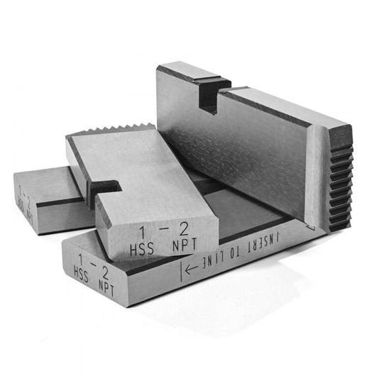 KT209 - 1"-2" NPT HSS Threading Dies for RIDGID Machines, 4 Pack