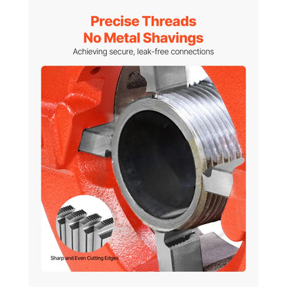 KT803 - 1"-2" HSS Threading Dies for Precision Pipe Threading