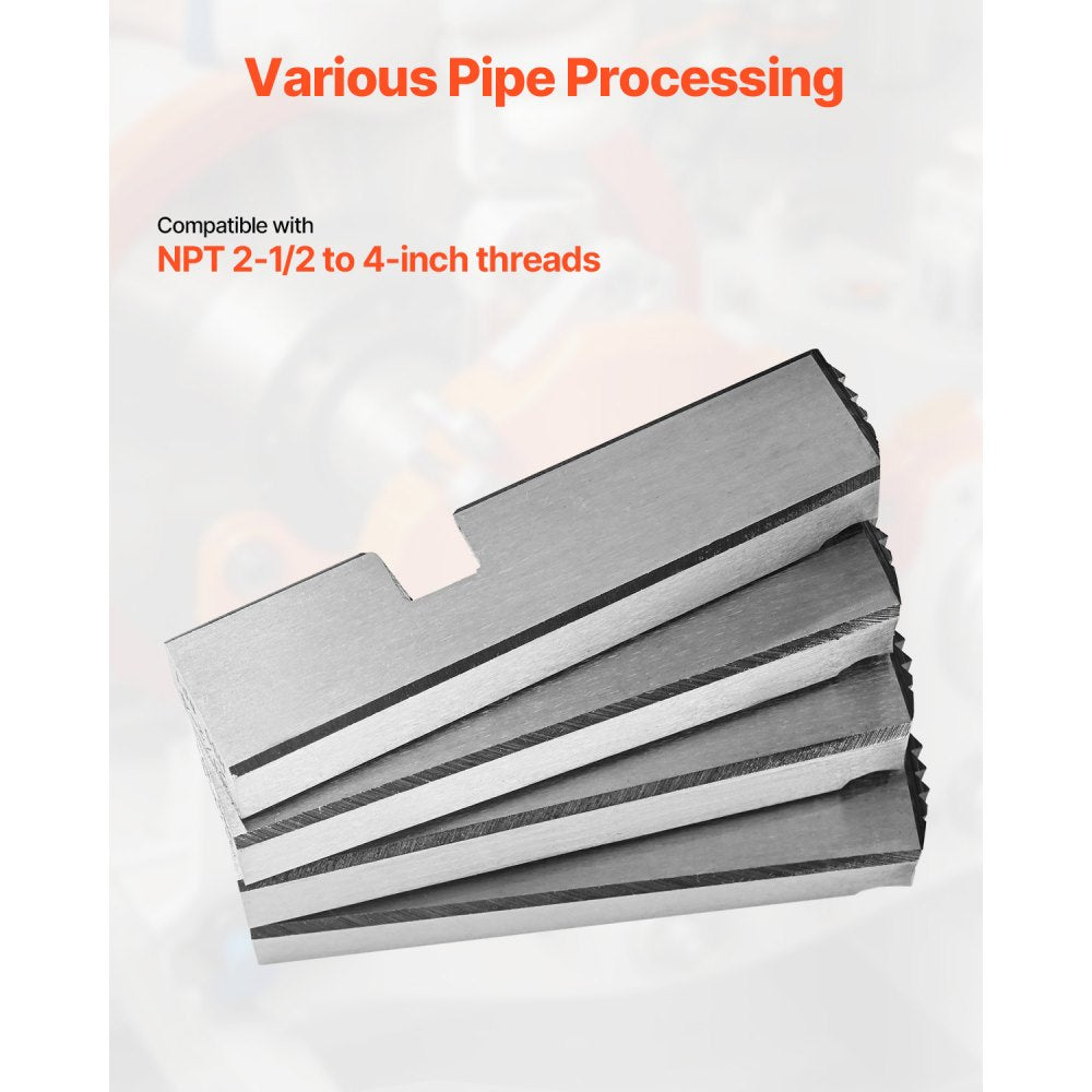 KT211 - HSS Threading Dies for 2-1/2" to 4" NPT Pipes