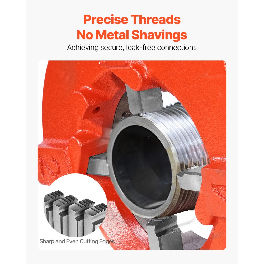 KT211 - HSS Threading Dies for 2-1/2" to 4" NPT Pipes