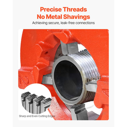 KT211 - HSS Threading Dies for 2-1/2" to 4" NPT Pipes