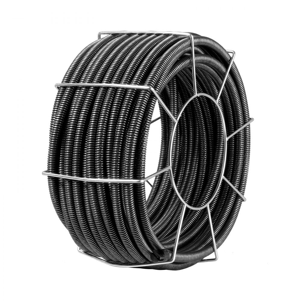 RC-9001C - 100FT Drain Cleaning Cable for Pipes 3.9" to 7.9"