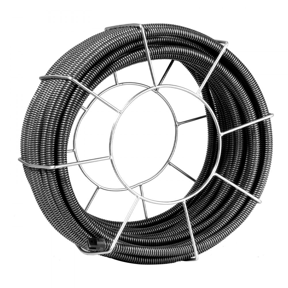 RC-9001C - 100FT Drain Cleaning Cable for Pipes 3.9" to 7.9"