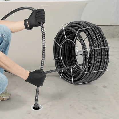 RC-9001C - 100FT Drain Cleaning Cable for Pipes 3.9" to 7.9"