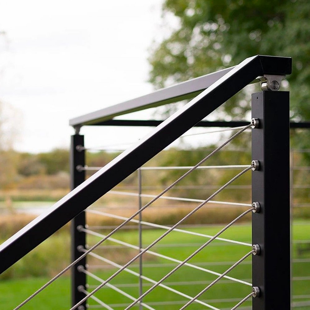 S1/16-328 - 328ft 304 Stainless Steel Wire Rope Kit for Outdoor Use