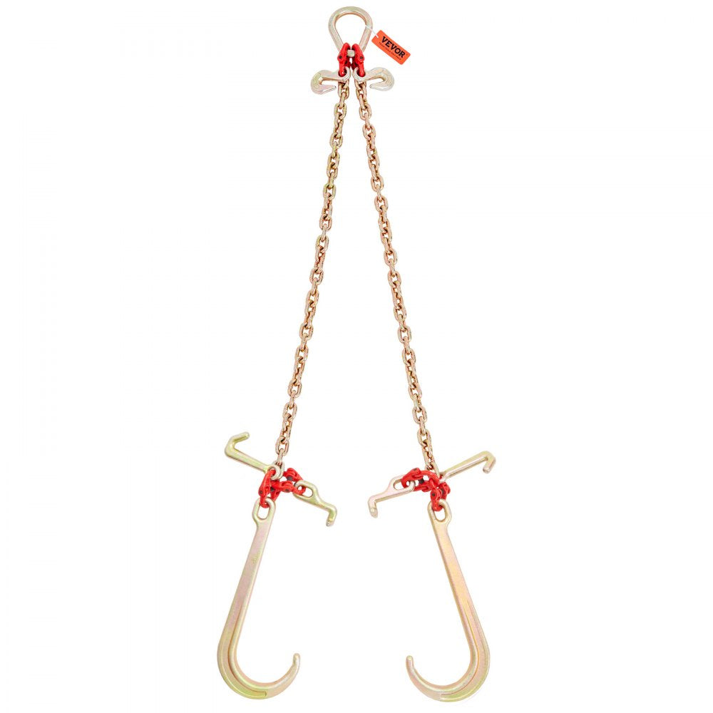 RTJ5⁄16-01 - 9,620 lbs Heavy-Duty V-Chain Bridle with G80 Hooks