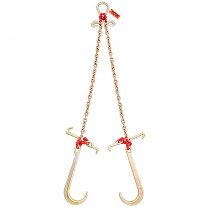 RTJ5⁄16-01 - 9,620 lbs Heavy-Duty V-Chain Bridle with G80 Hooks