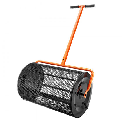 TC2002B - 24-Inch Steel Compost Spreader for Easy Garden Care