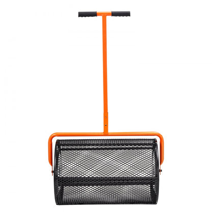 TC2002B - 24-Inch Steel Compost Spreader for Easy Garden Care