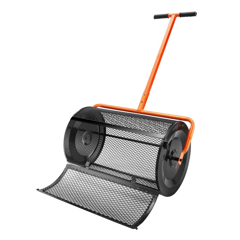 TC2002B - 24-Inch Steel Compost Spreader for Easy Garden Care