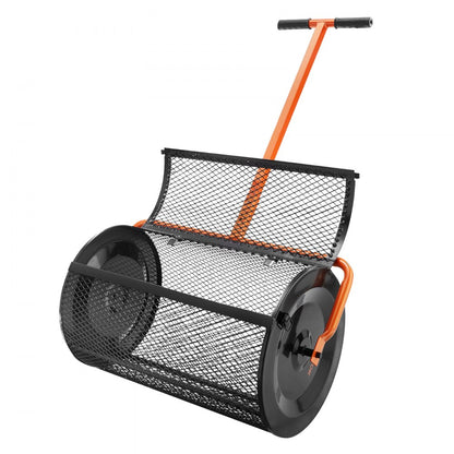 TC2002B - 24-Inch Steel Compost Spreader for Easy Garden Care