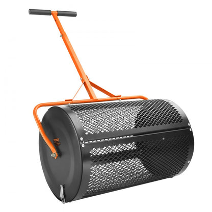 GT02 - 24-Inch Adjustable Compost Spreader with Side Lock for Lawn Care