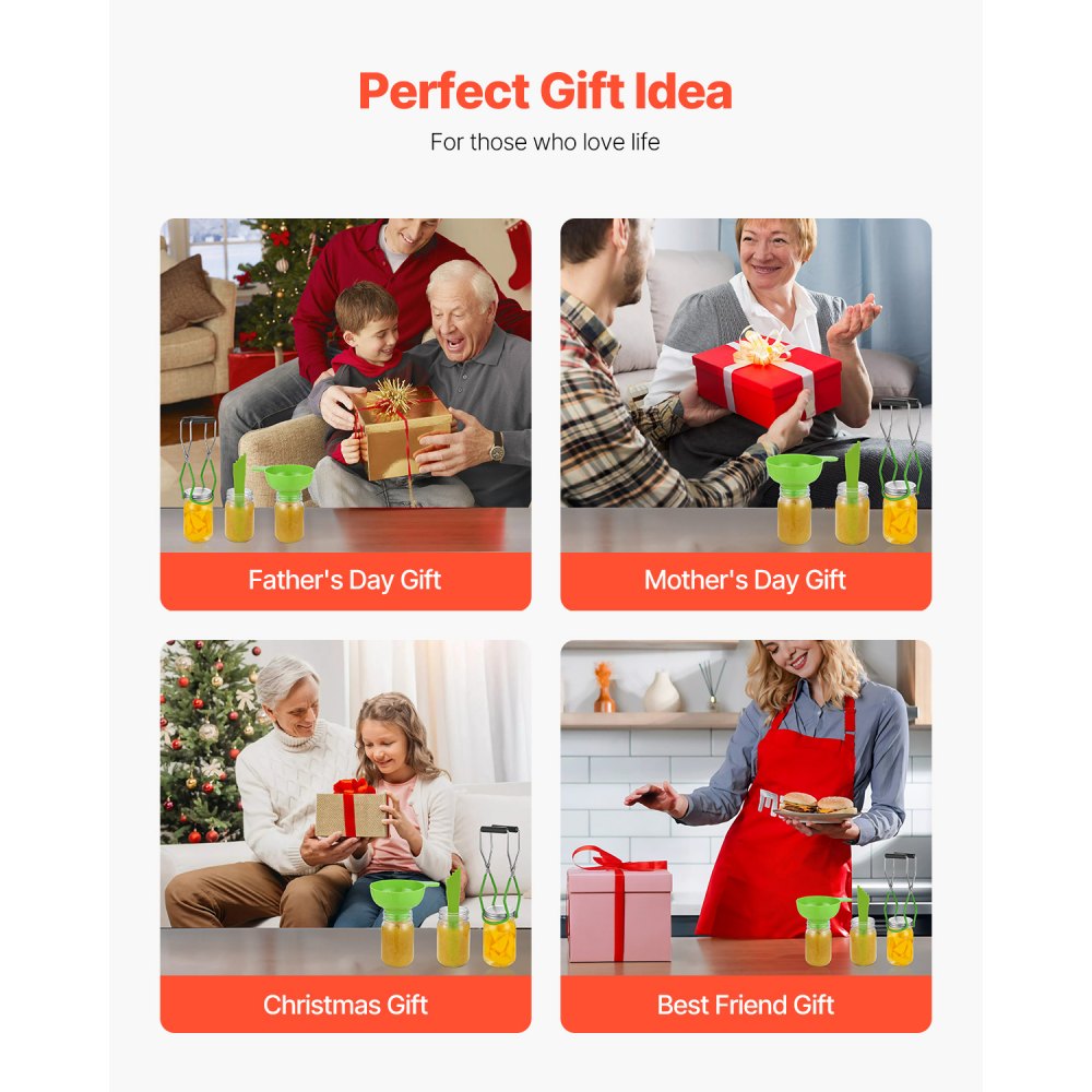 HS-005 - Essential 11-Piece Canning Kit for Home Cooking