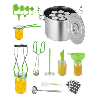 HS-005 - Essential 11-Piece Canning Kit for Home Cooking