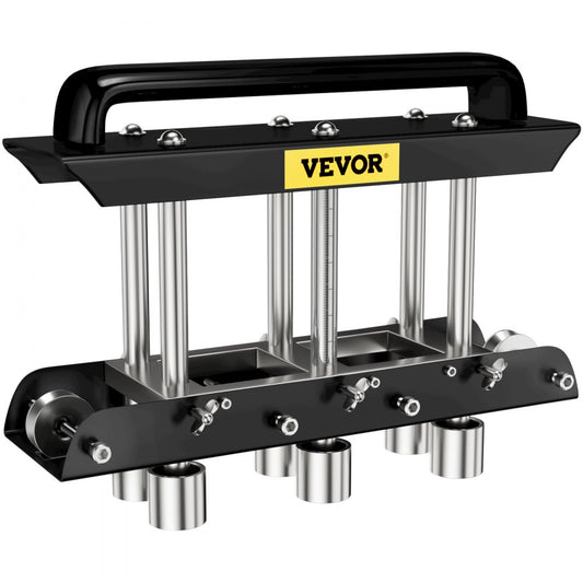 3-Station Metal Brake - Durable Steel and Aluminum Bending Tool for Sheet Metal