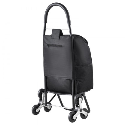 2028B - Foldable Stair Climbing Cart with 36L Storage Space & 6 Wheels