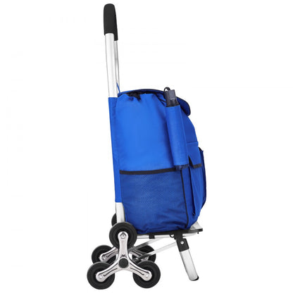 2029B - 36L Foldable Stair Climbing Cart with 6 Wheels and Storage Bag