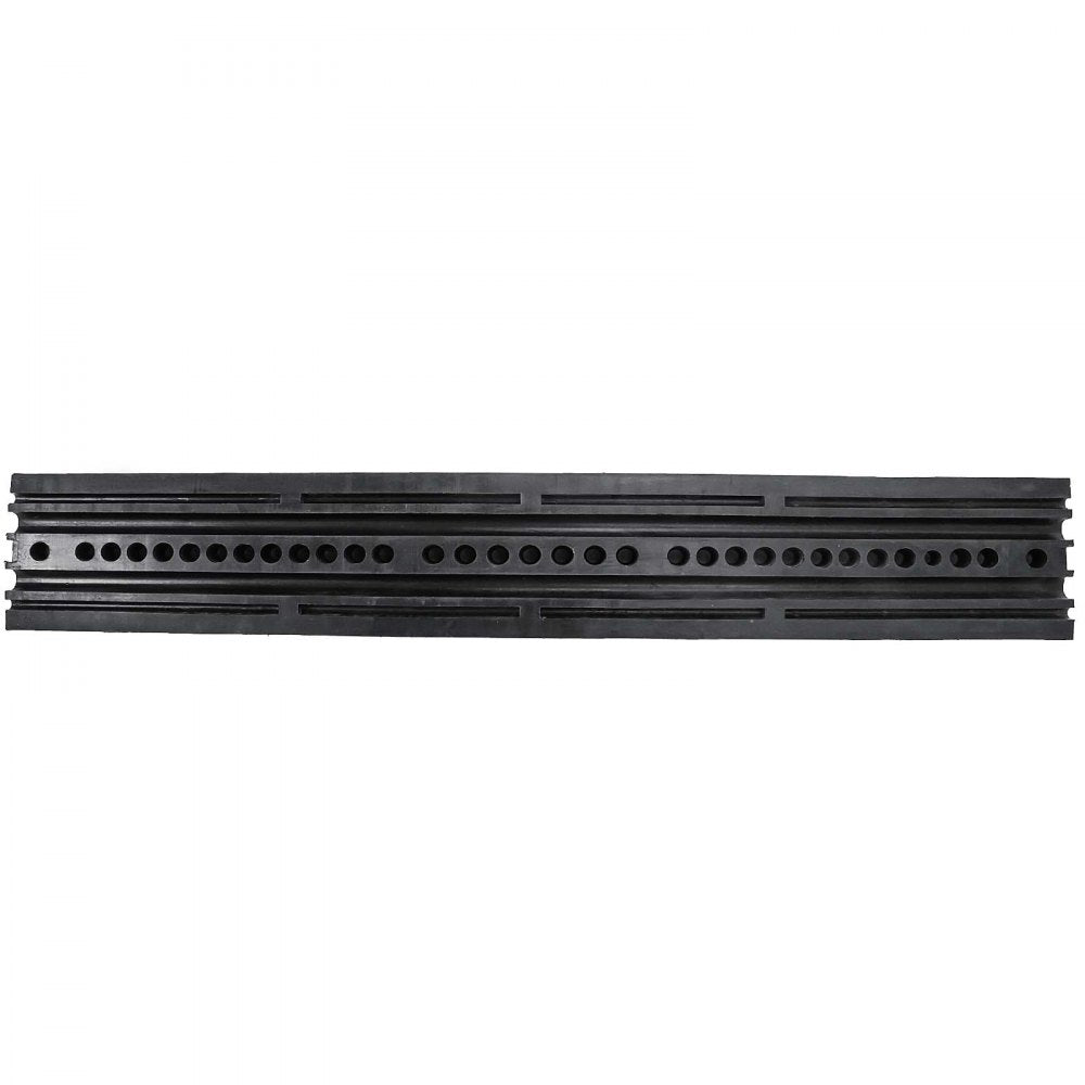 010129894575 - 6ft Rubber Cable Protector Ramp with Reflective Accents