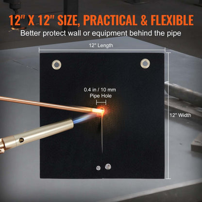 XU-2301 - 3mm Thick Heat-Resistant Welding Blanket, 1800°F, Secure Fit