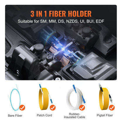 ALK-T3 - Advanced Fiber Fusion Splicer with 5-Inch Touchscreen & Fast Splicing