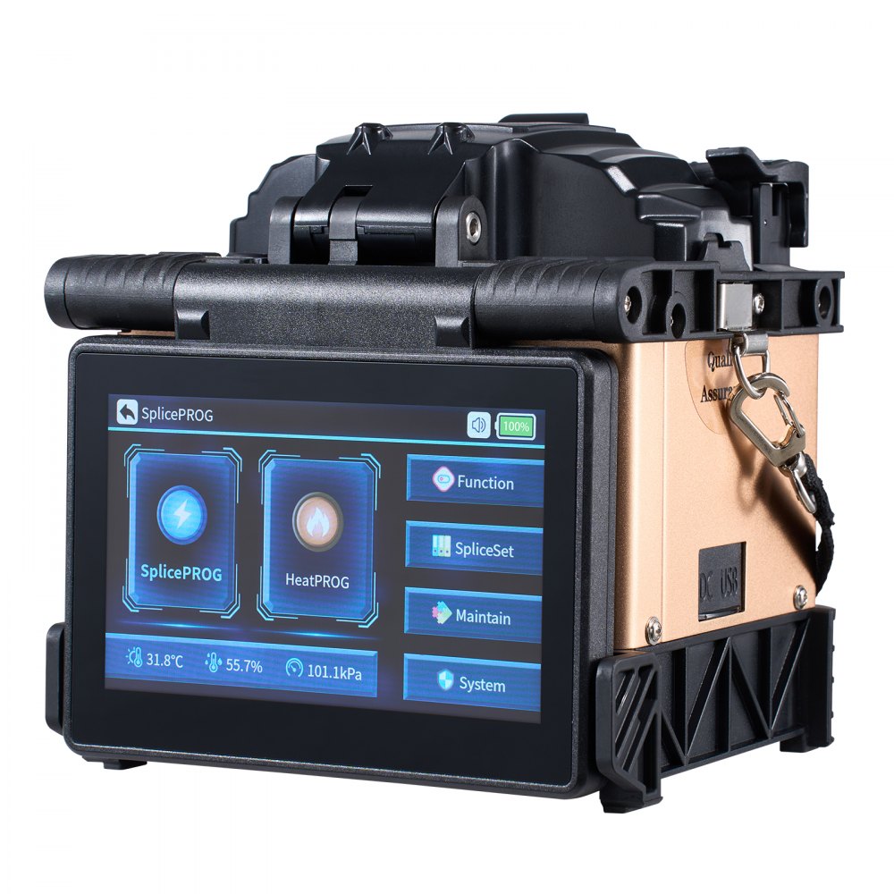 ALK-T3 - Advanced Fiber Fusion Splicer with 5-Inch Touchscreen & Fast Splicing