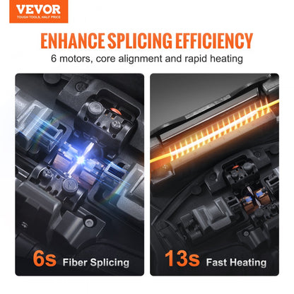 ALK-T5 - Rapid 6-Second Fiber Fusion Splicer with 5-Inch Touch Screen