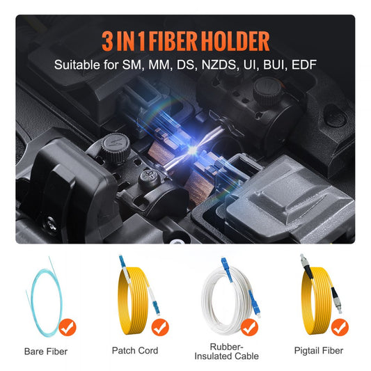 ALK-T5 - Rapid 6-Second Fiber Fusion Splicer with 5-Inch Touch Screen