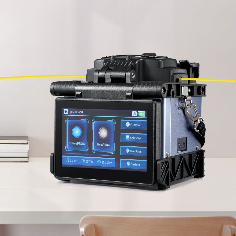 ALK-T5 - Rapid 6-Second Fiber Fusion Splicer with 5-Inch Touch Screen