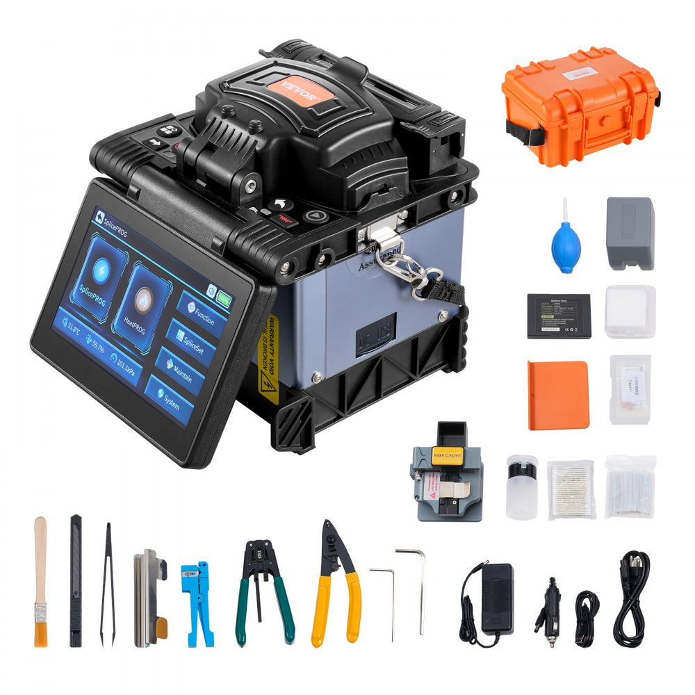 ALK-T5 - Rapid 6-Second Fiber Fusion Splicer with 5-Inch Touch Screen