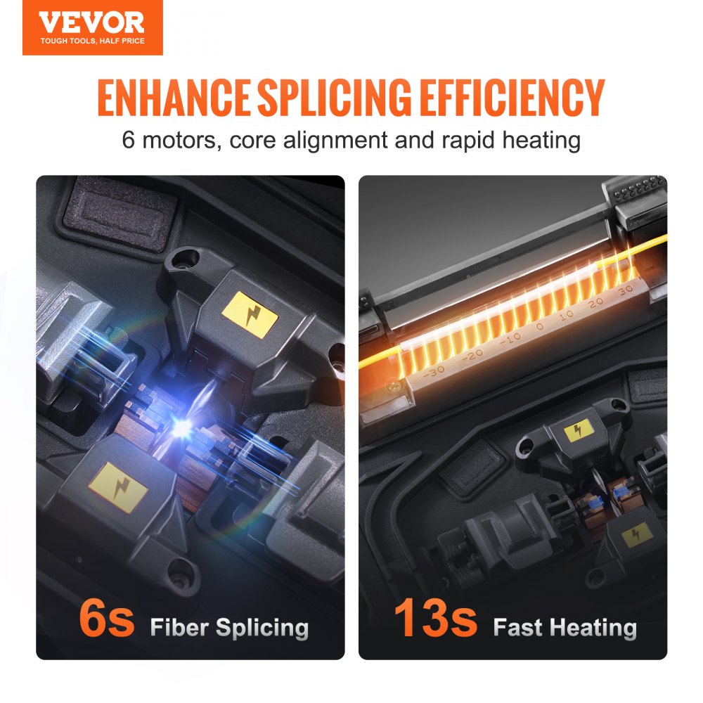 ALK-T7 - 5” LCD Fiber Fusion Splicer with 3-in-1 Holder