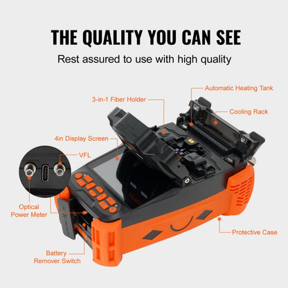 ALK-T1 - VEVOR Fusion Splicer with 9 Sec Fast Fusion & Core Alignment