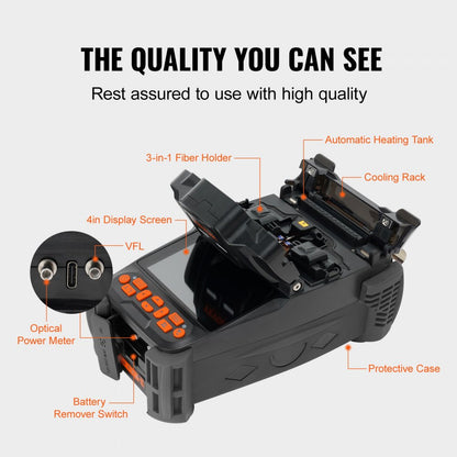 ALK-T1 - VEVOR Fusion Splicer with Core Alignment, 8.3 x 5.2 in