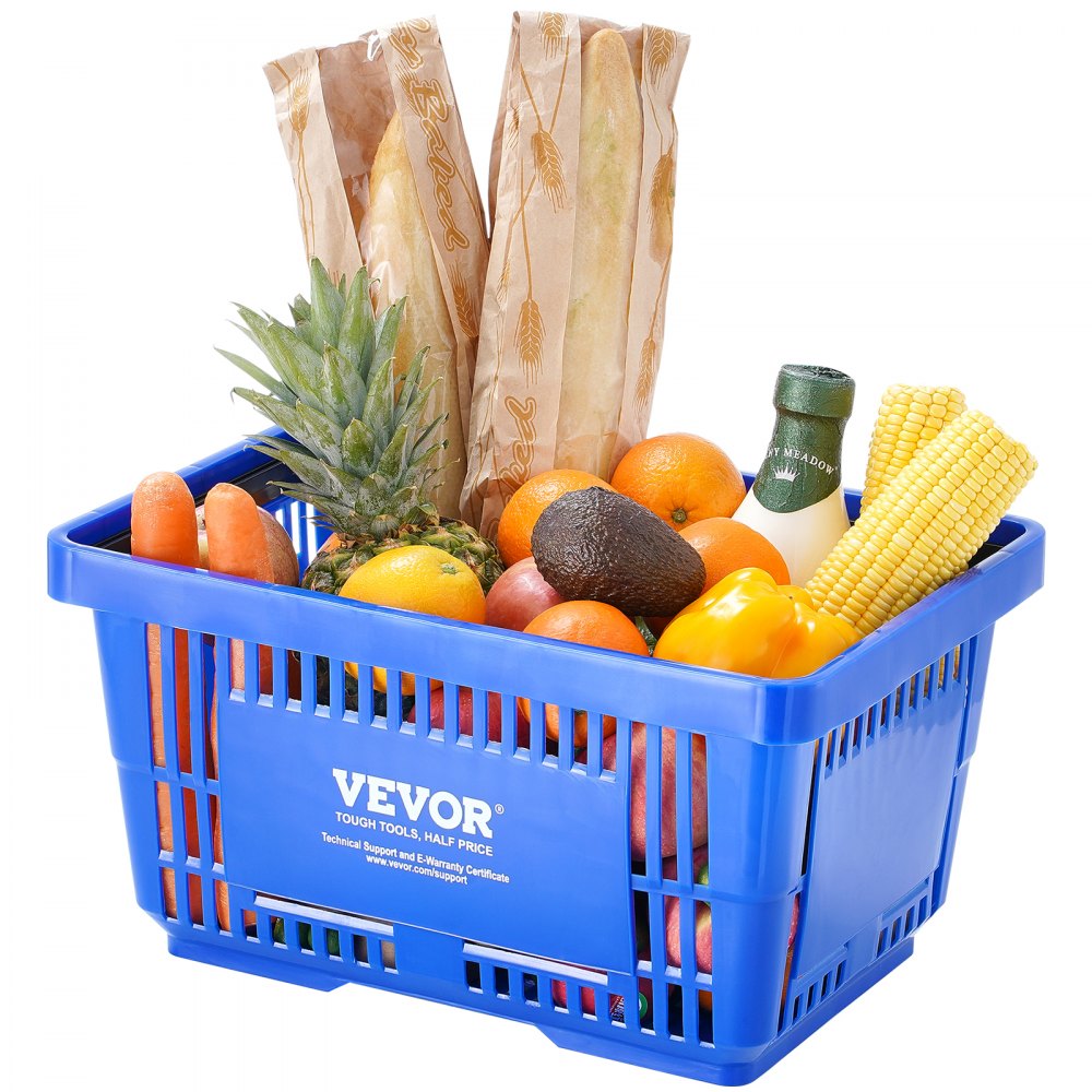 LB-B0051-1 - 24L VEVOR Grocery Basket for Easy Shopping