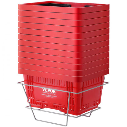 LB-B005-2 - Durable 24L Shopping Basket, 16.73 x 11.61 x 8.86 inch